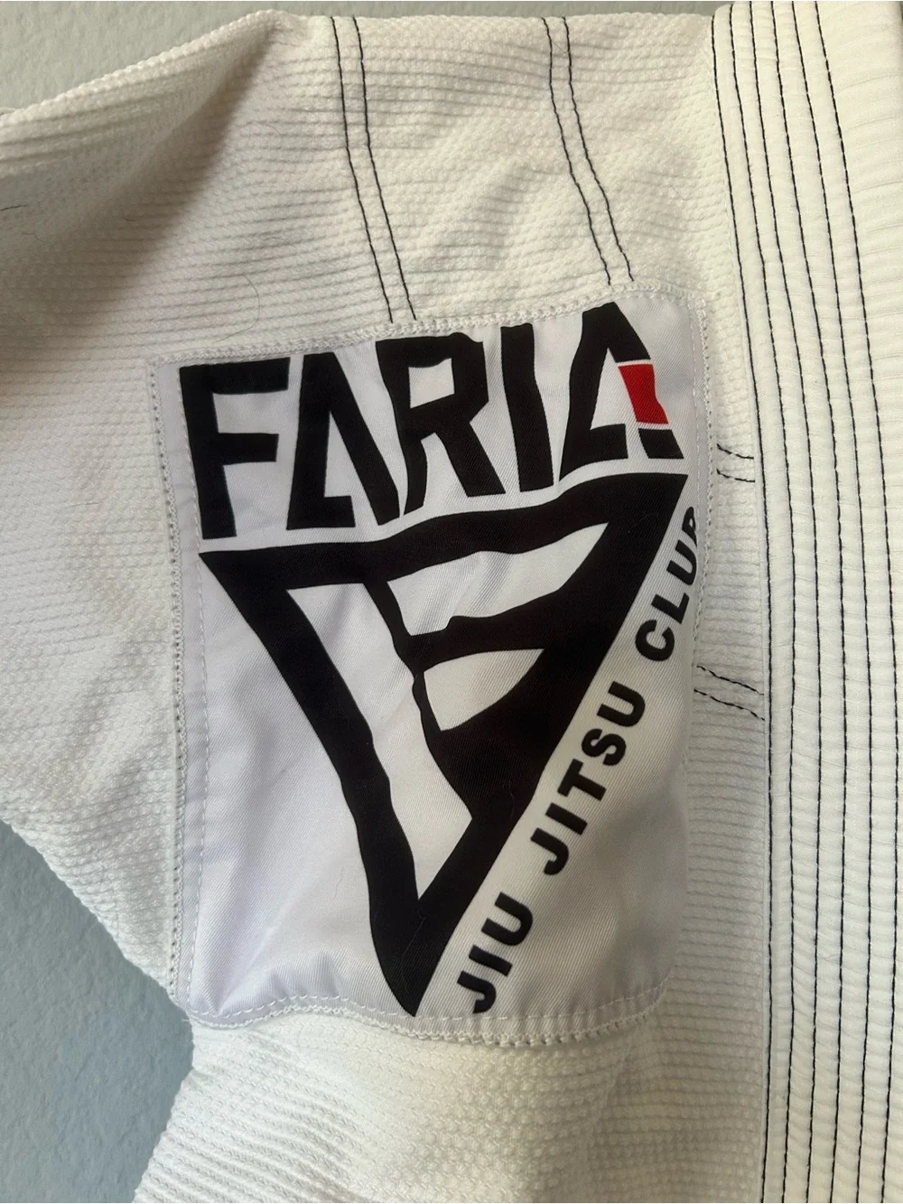 Alliance Jiu Jitsu White Gi Jacket with Patches
